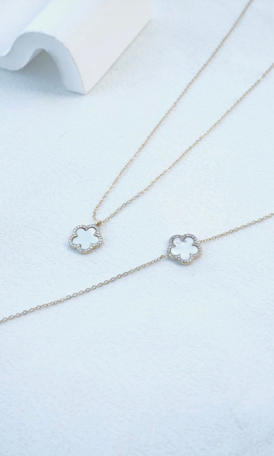 Collier et bracelet acier inoxydable