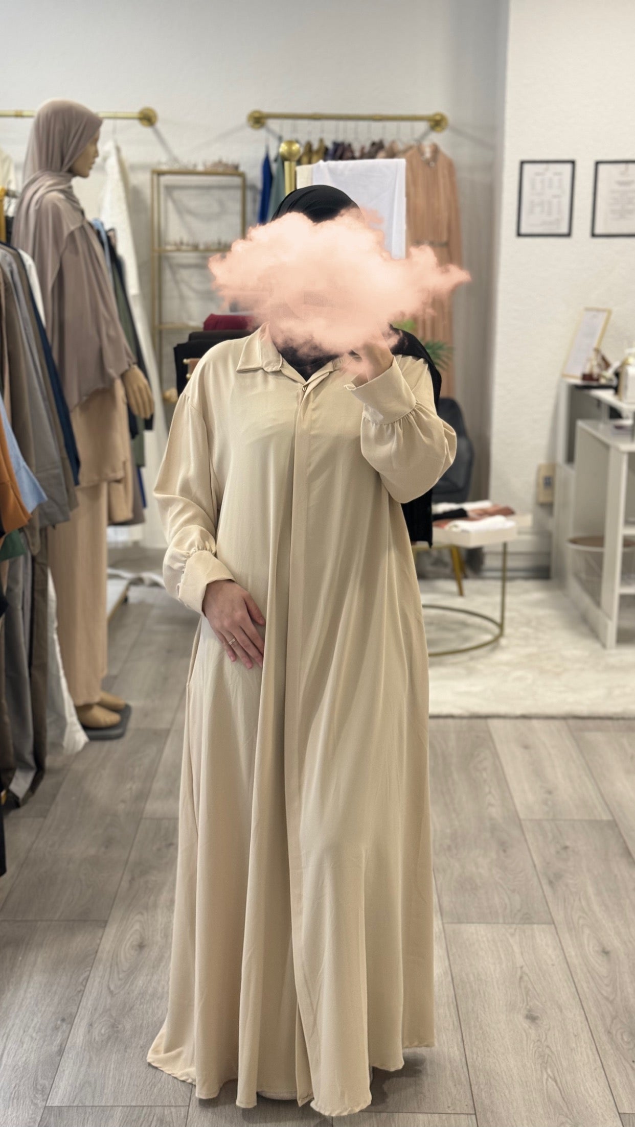 robe chemise modeste