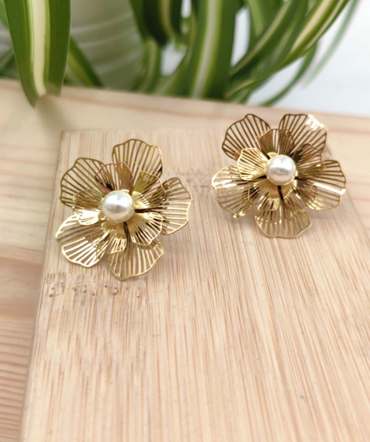 Boucle d’oreille en acier inoxydable