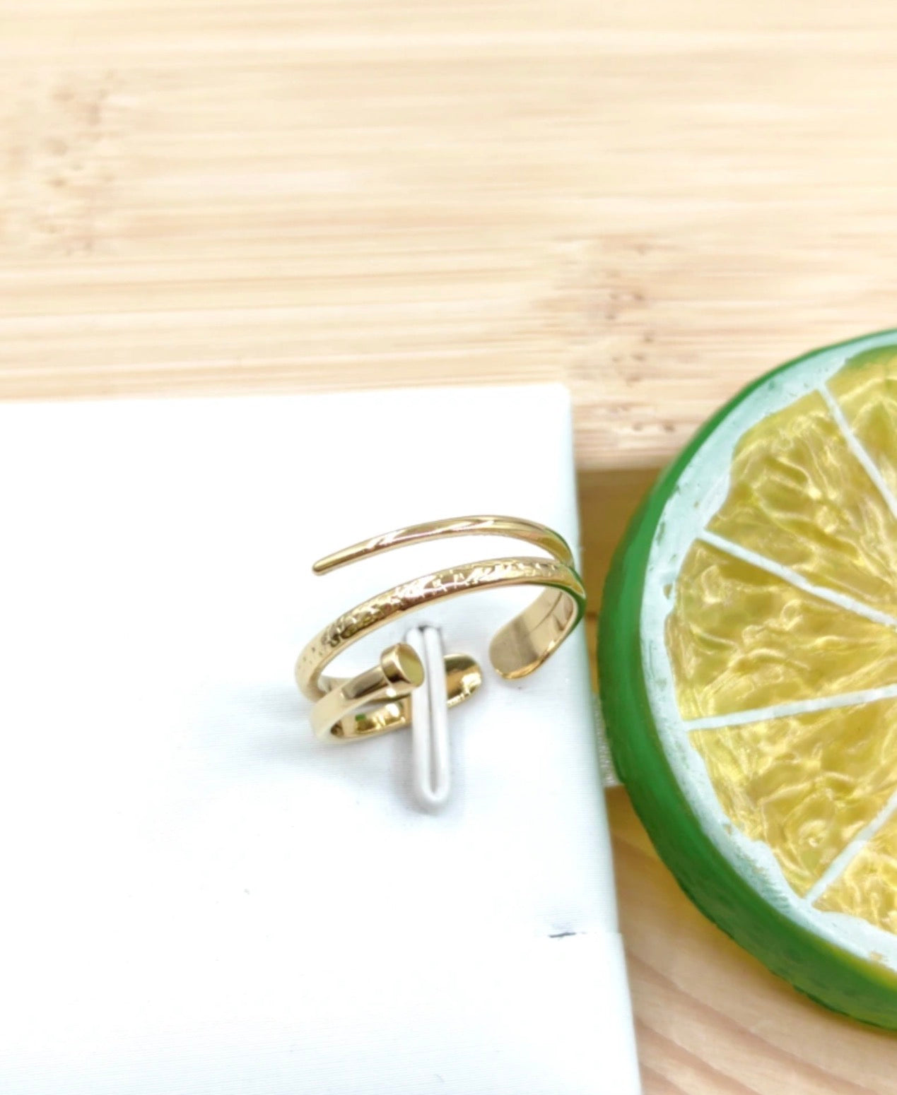 Colliers acier inoxydable Bagues