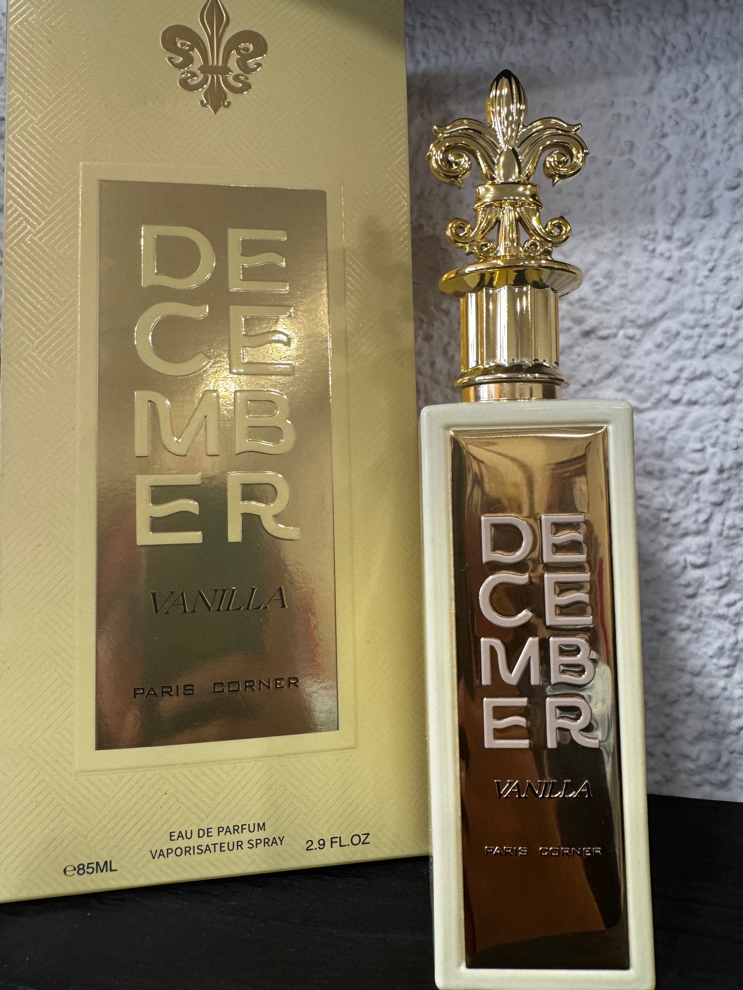 dupe kayali, parfum dubai, december vanilla, paris corner