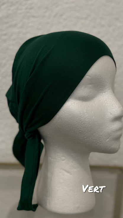 bonnet à nouer sous hijab, hijab, foulard, bonnet sous voile