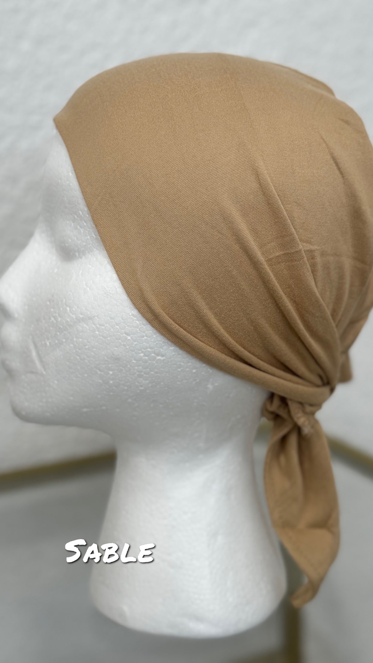 bonnet à nouer sous hijab, hijab, foulard, bonnet sous voile