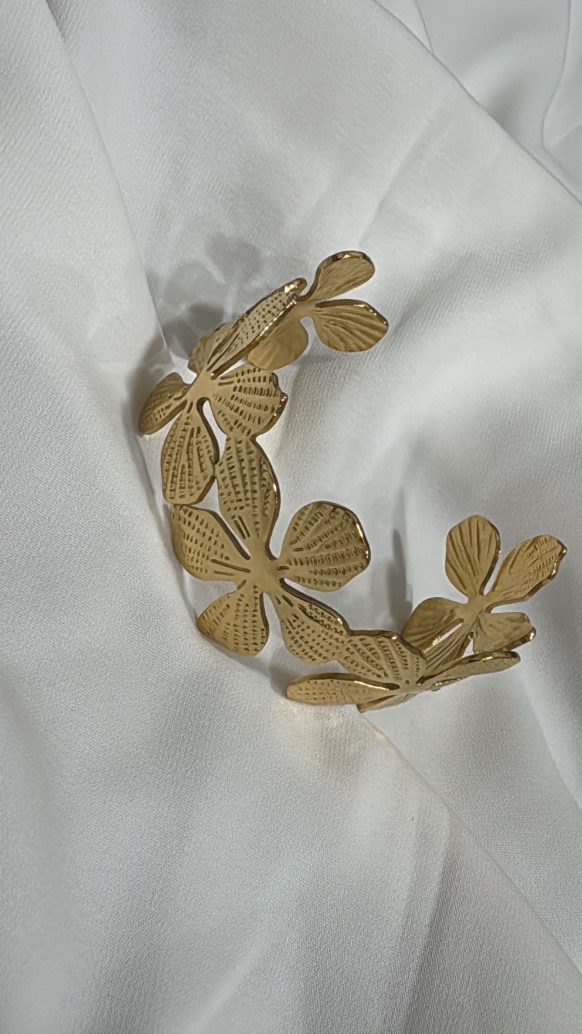 Manchette fleur