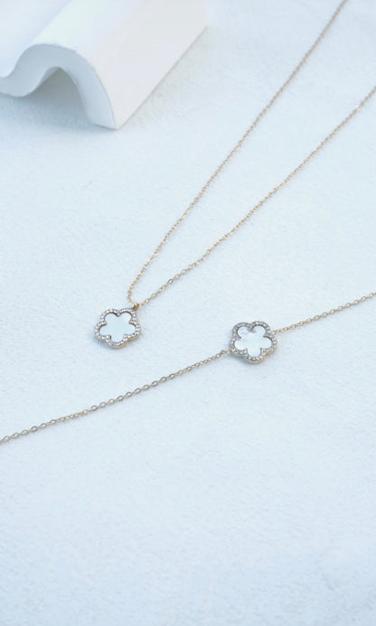 Collier et bracelet acier inoxydable