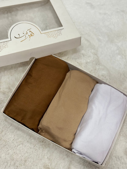 hijab jersey, foulard, voile, bouquet de voile, bouquet de hijab, box voile, box hijab