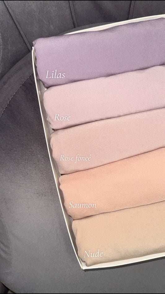 Foulard jersey plume carré