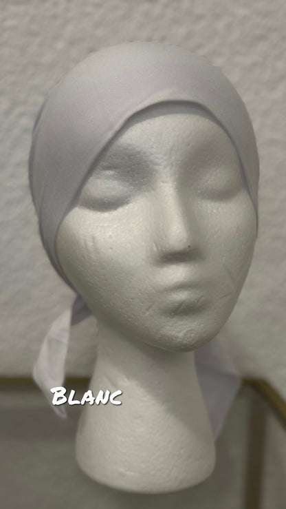 bonnet à nouer sous hijab, hijab, foulard, bonnet sous voile