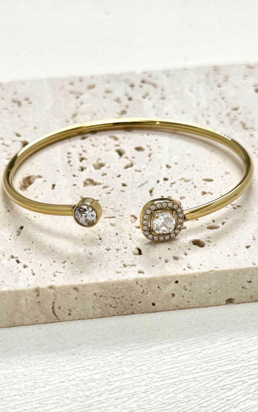 Bracelet jonc acier inoxydable 