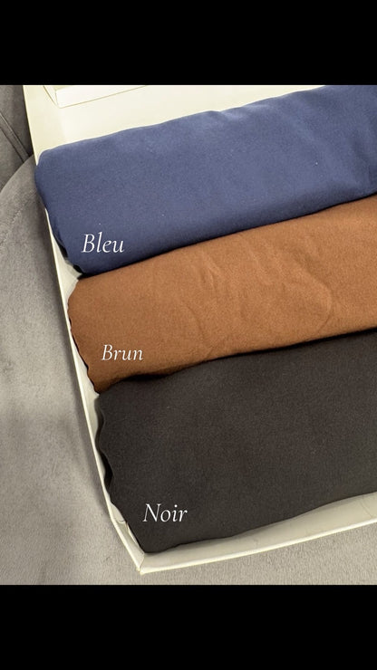 Foulard jersey plume carré