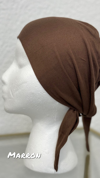 bonnet à nouer sous hijab, hijab, foulard, bonnet sous voile