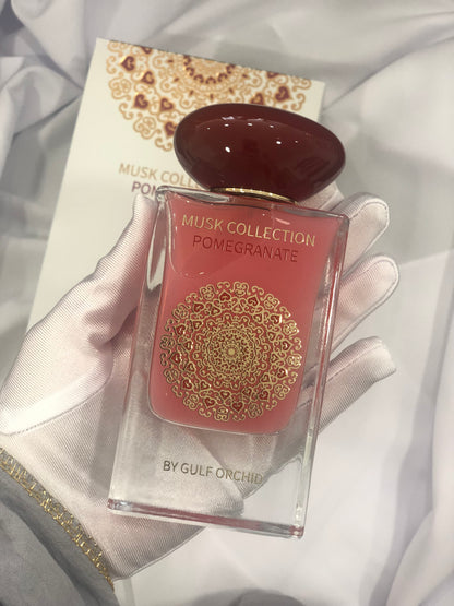 musk collection pomegranate de gulf orchid , parfum de Dubai 