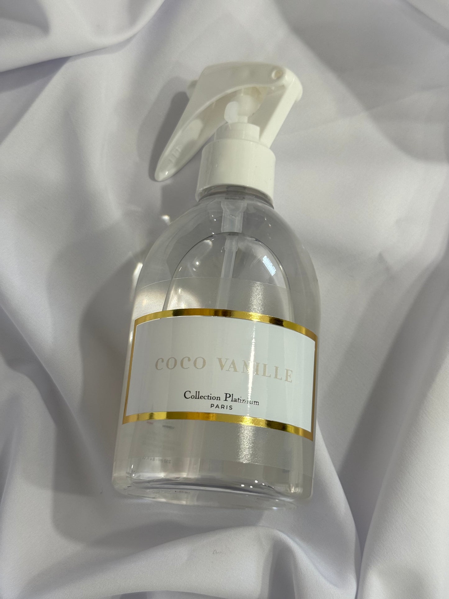 spray d'intérieur, coton frais, aicha, coco vanille, bois argent, baccarat 