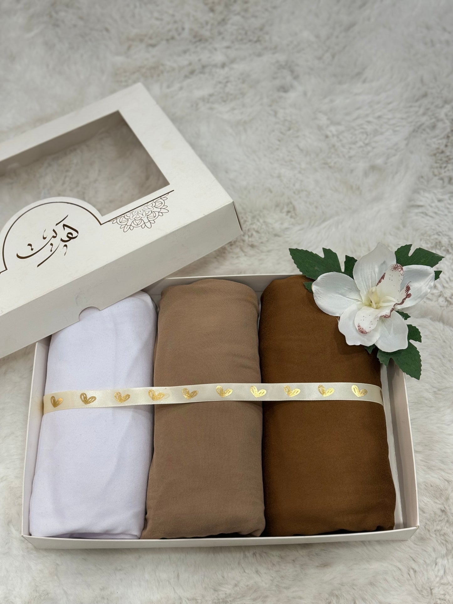 hijab jersey, foulard, voile, bouquet de voile, bouquet de hijab, box voile, box hijab