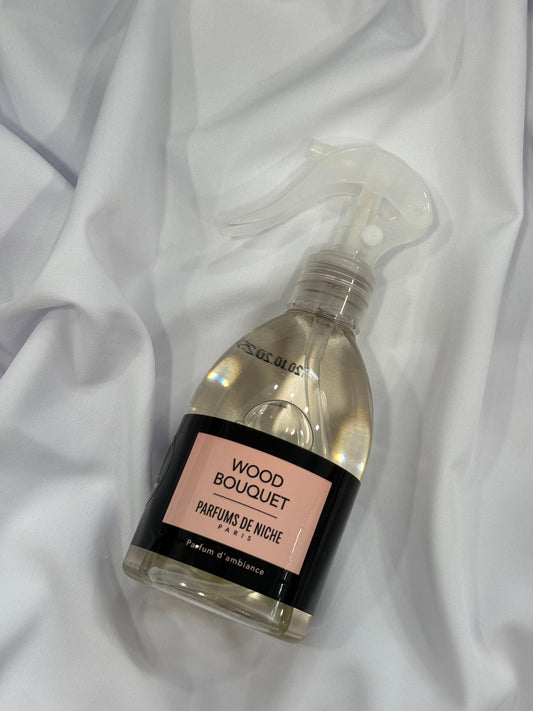 spray d'intérieur, coton frais, aicha, coco vanille, bois argent, baccarat 