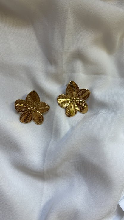 Boucles d’oreilles Fleur