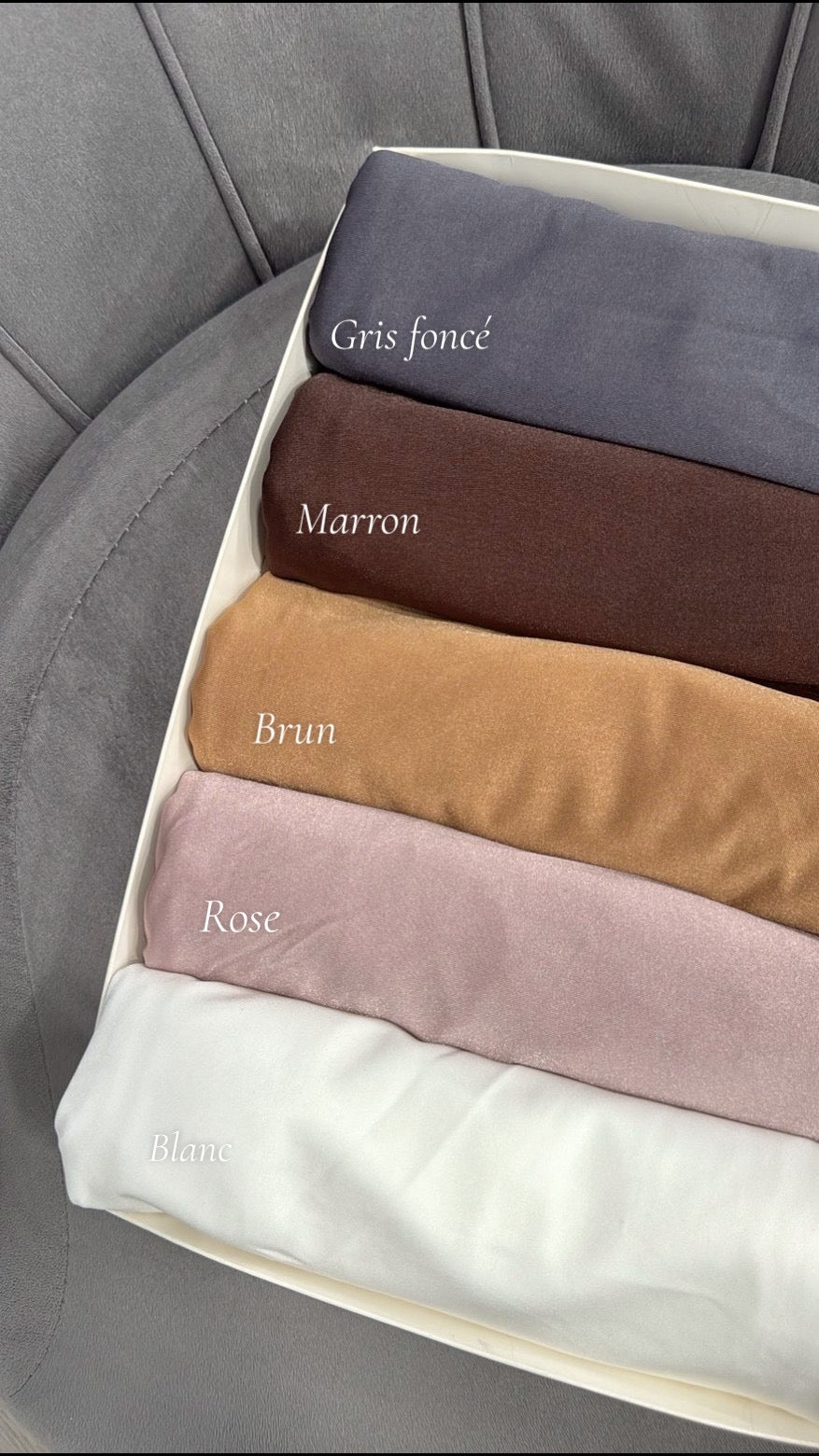 Foulard jersey premium satin
