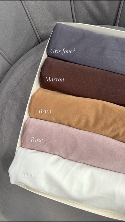 Foulard jersey premium satin