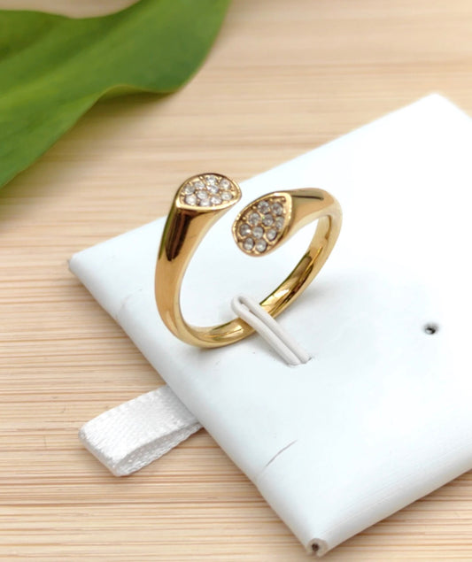 Bracelet breloque acier inoxydable dorée