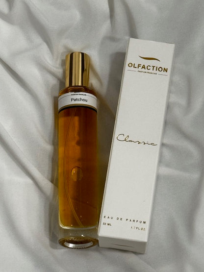 parfum olfaction femme , dupe patchouli