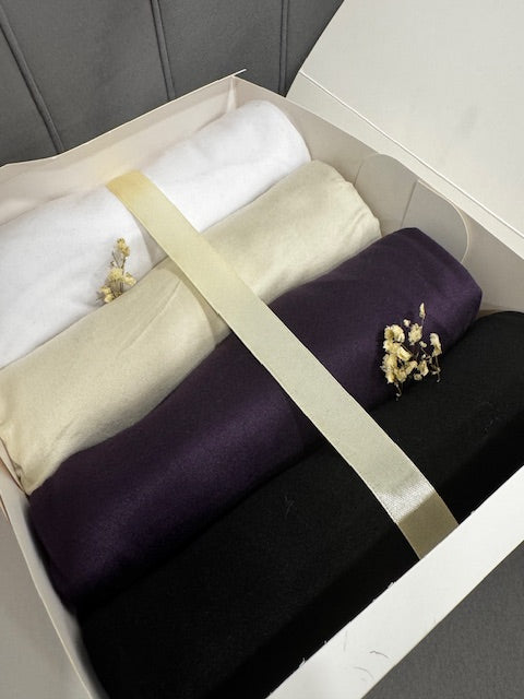 hijab jersey, foulard, voile, bouquet de voile, bouquet de hijab, box voile, box hijab