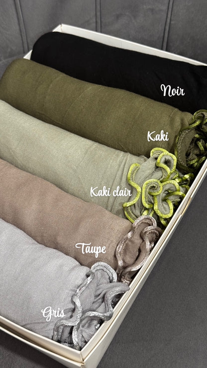 foulard frisé, hijab frisé, hijab
