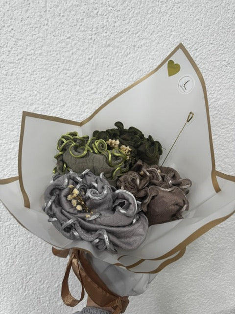 foulard jersey , hijab jersey frisé, hijab, box hijab, bouquet hijab