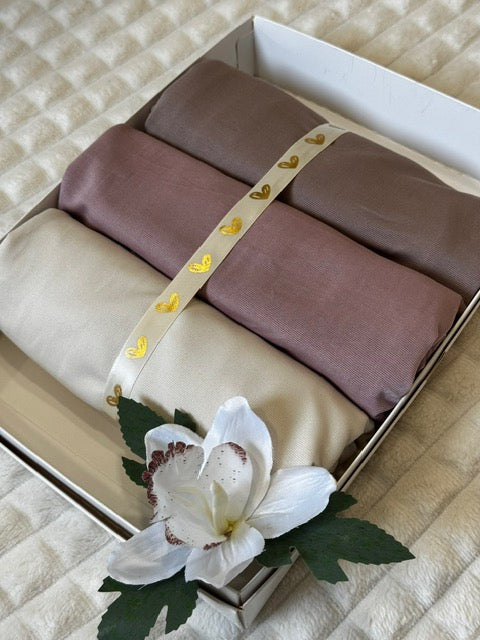 foulard jersey premium, hijab jersey premium, hijab, box hijab, bouquet hijab