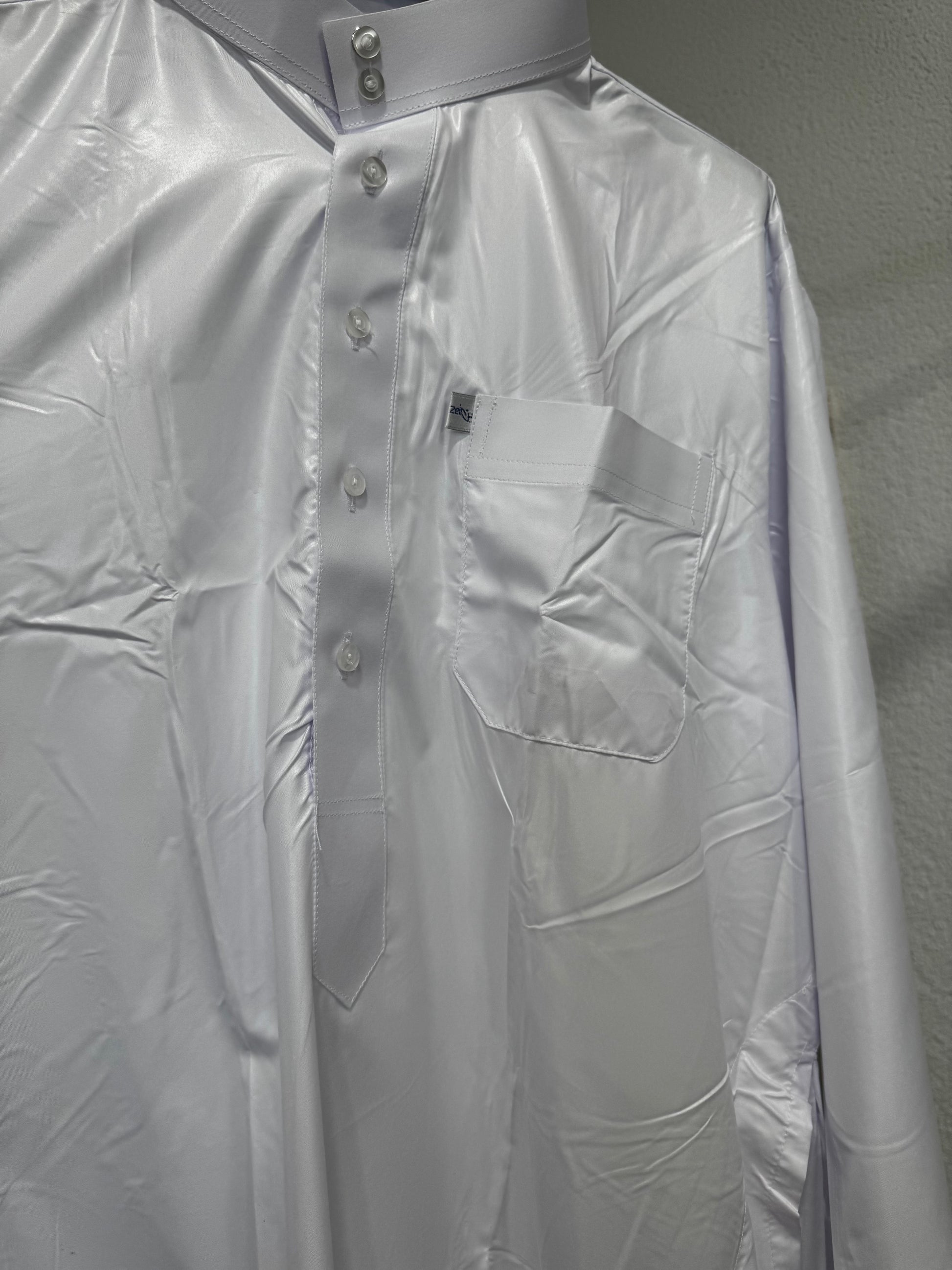 qamis homme blanc