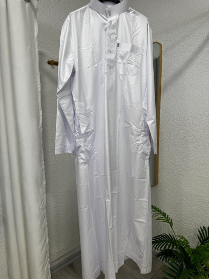 qamis homme blanc
