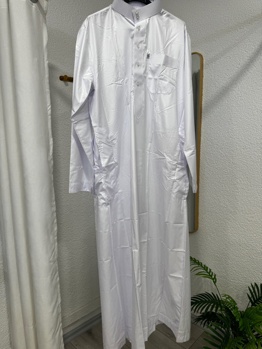 qamis homme blanc